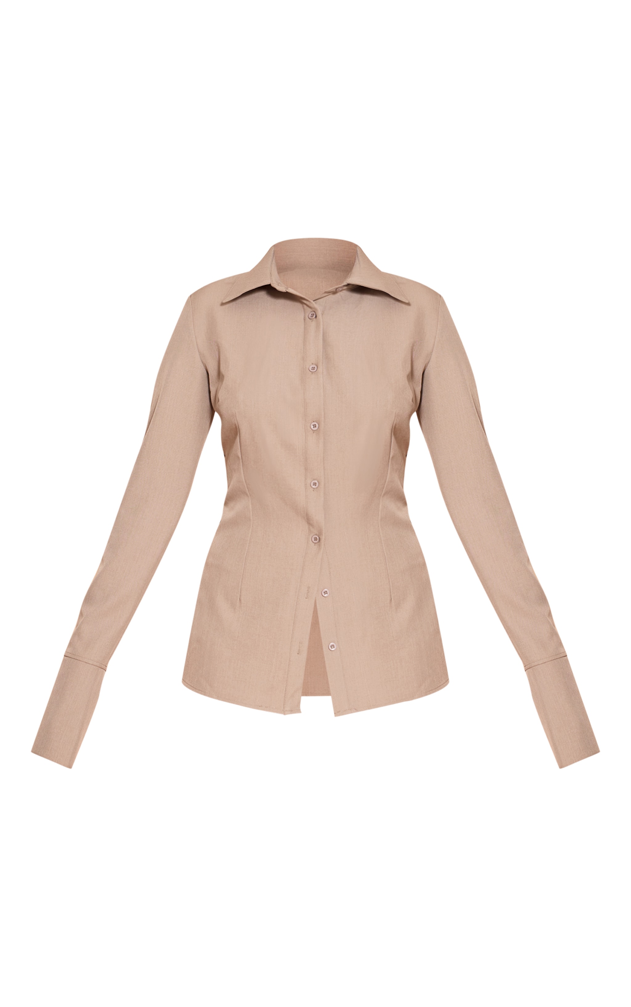 Mushroom Woven Fitted Shirt image 5