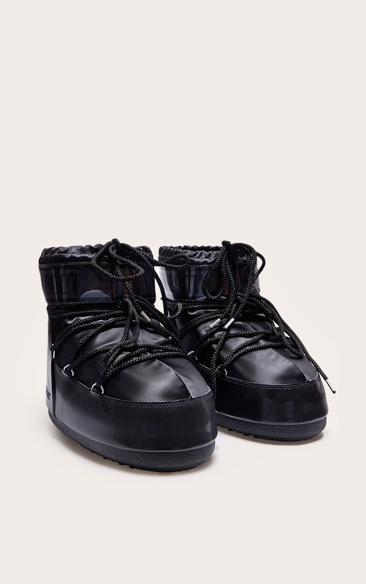 MOON BOOT Bottes Icon Low Glance noires image 2