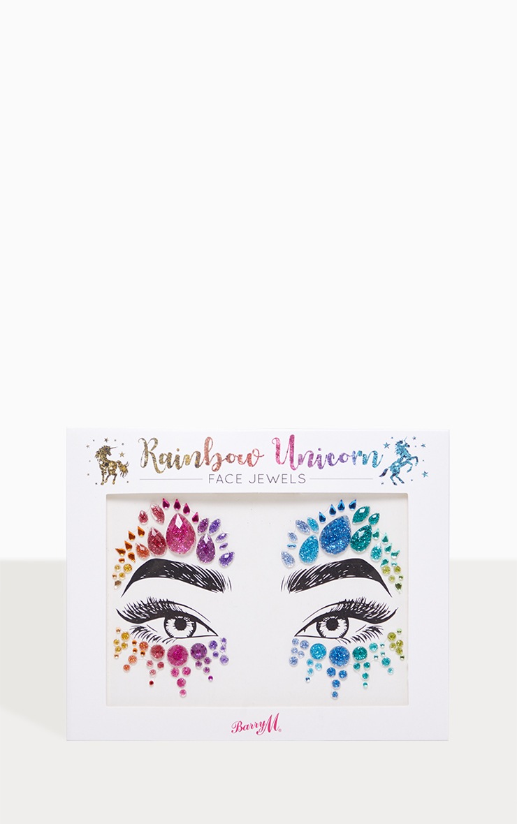 Barry M Face Jewels Rainbow Unicorn