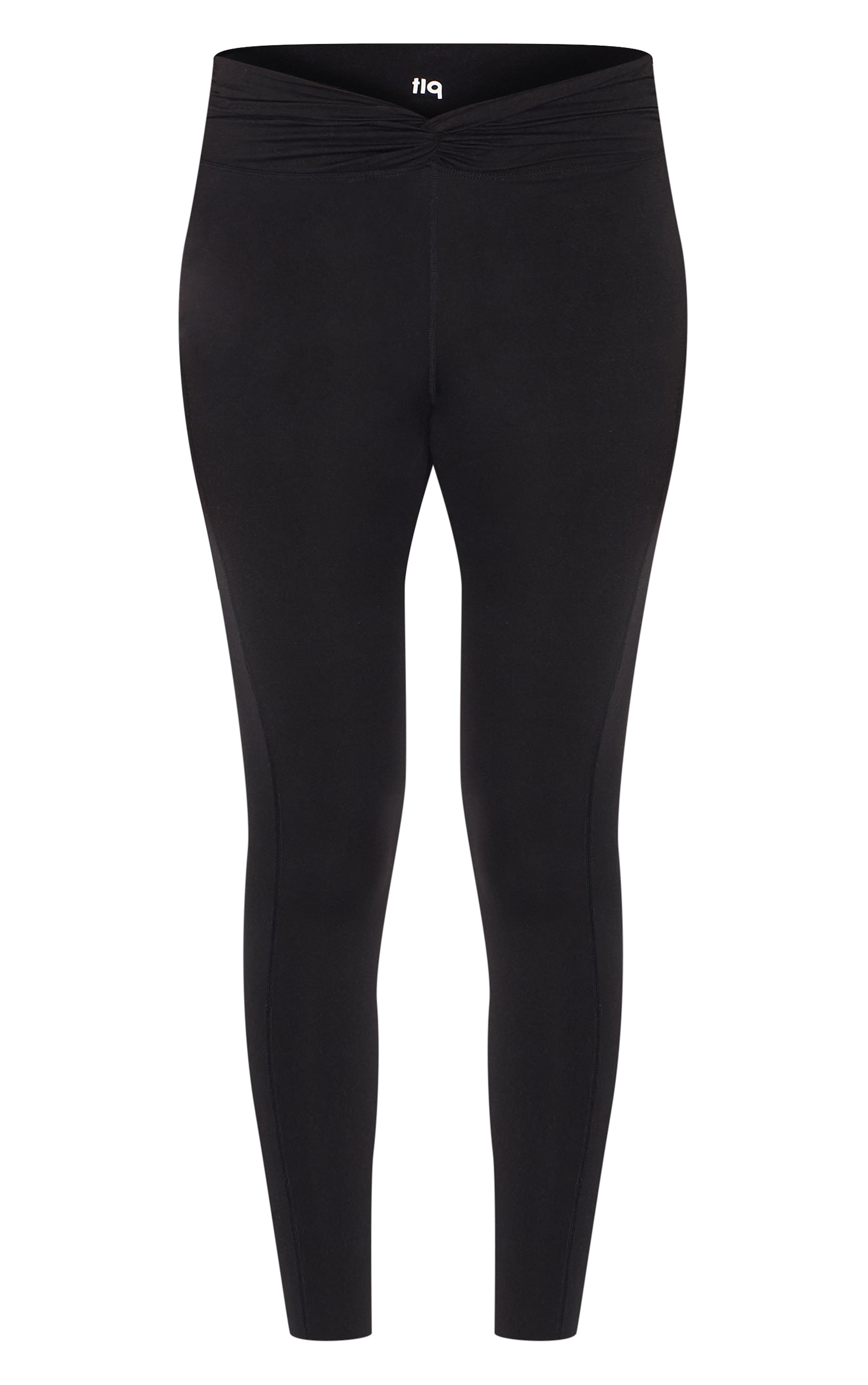Legging de sport en Sculpt noir noué devant image 5