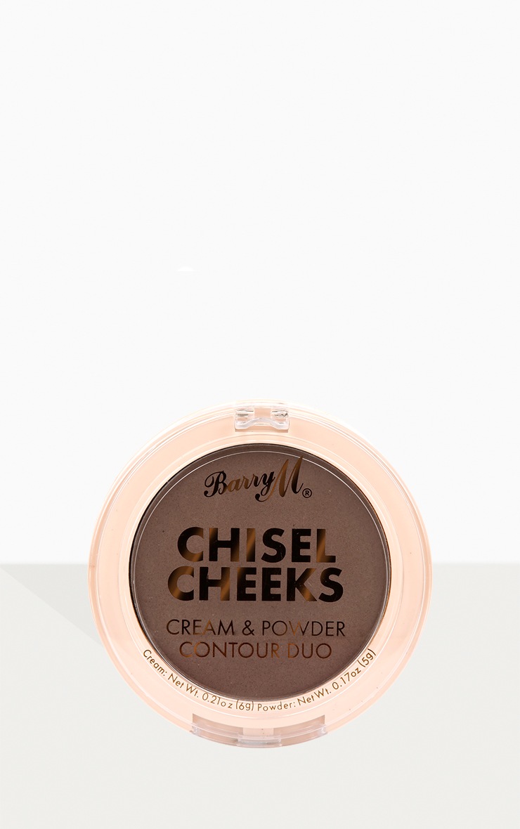 Barry M Chisel Cheeks Cream & Powder Contour Duo Deep 1