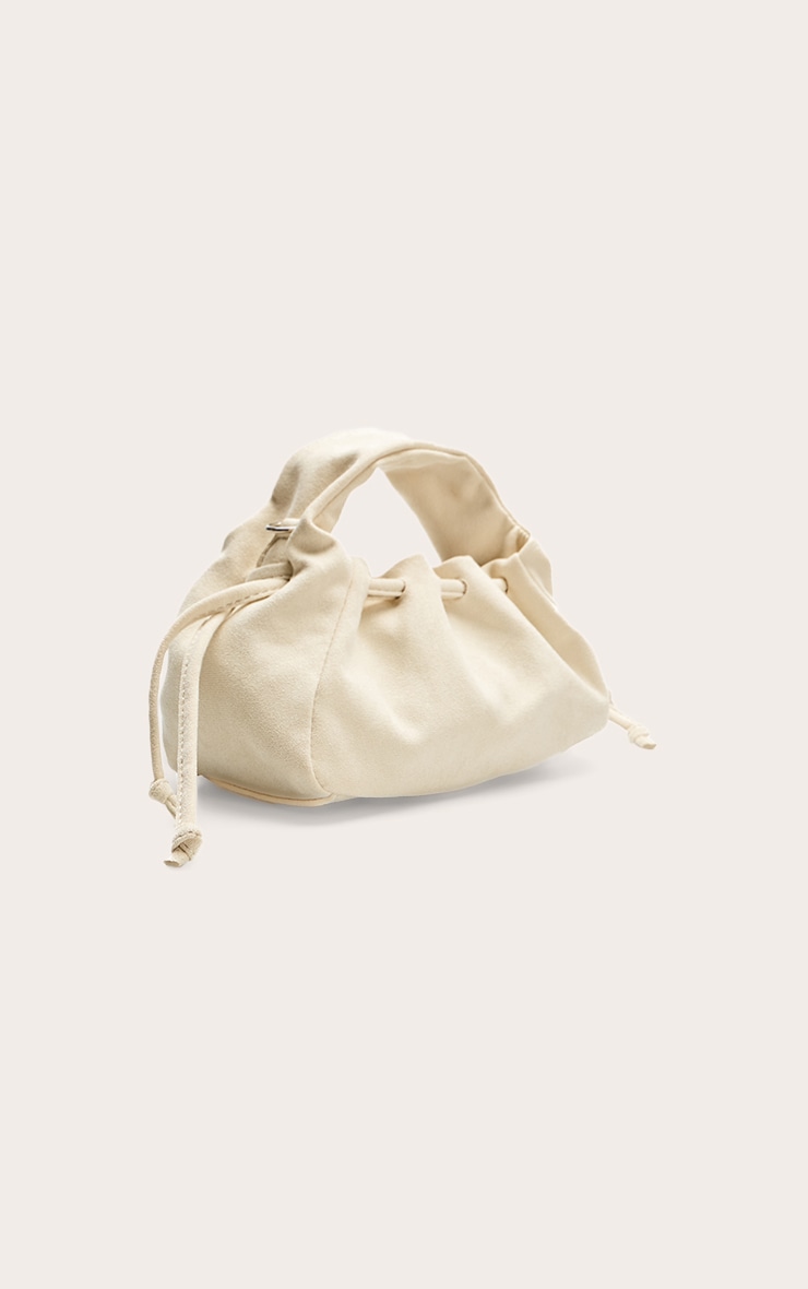 Butter Yellow PU Mini Tassel Detail Handbag image 4