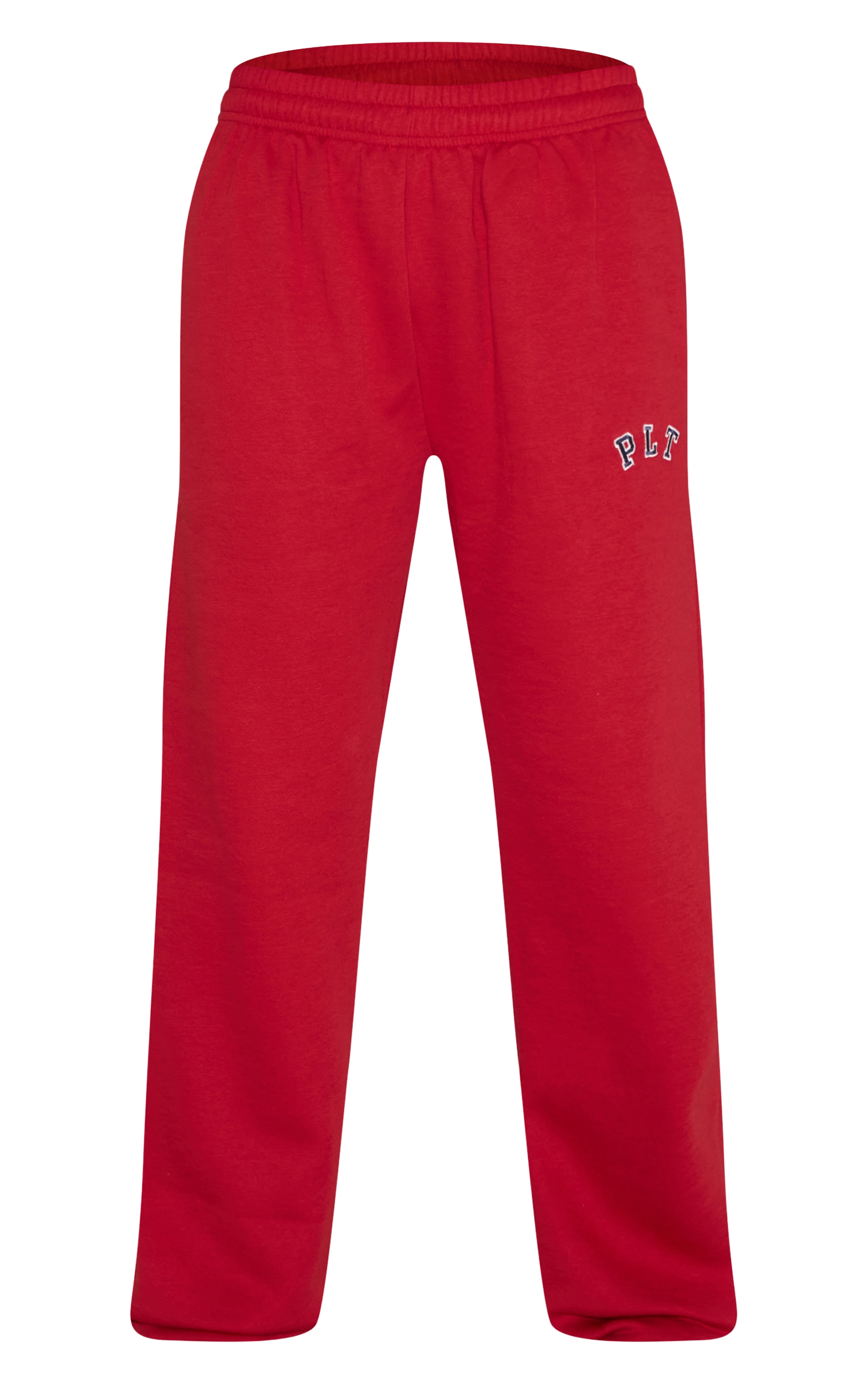 Red Logo Cuffed Sweatpants image 5