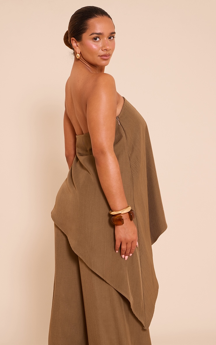 Shape Mocha Tailored Bandeu Waterfall Top image 2