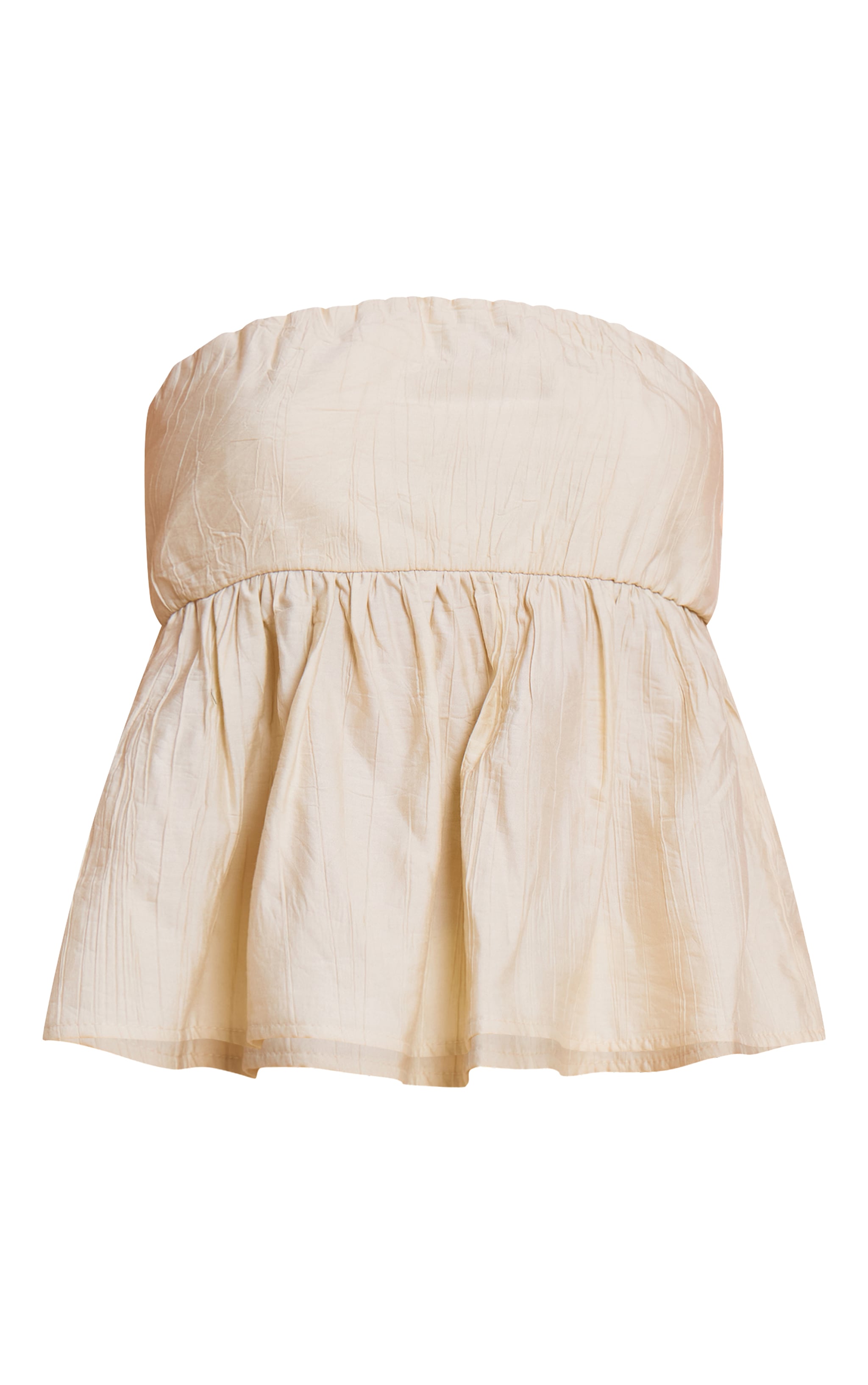 Clay Textured Long Bandeau Top image 5