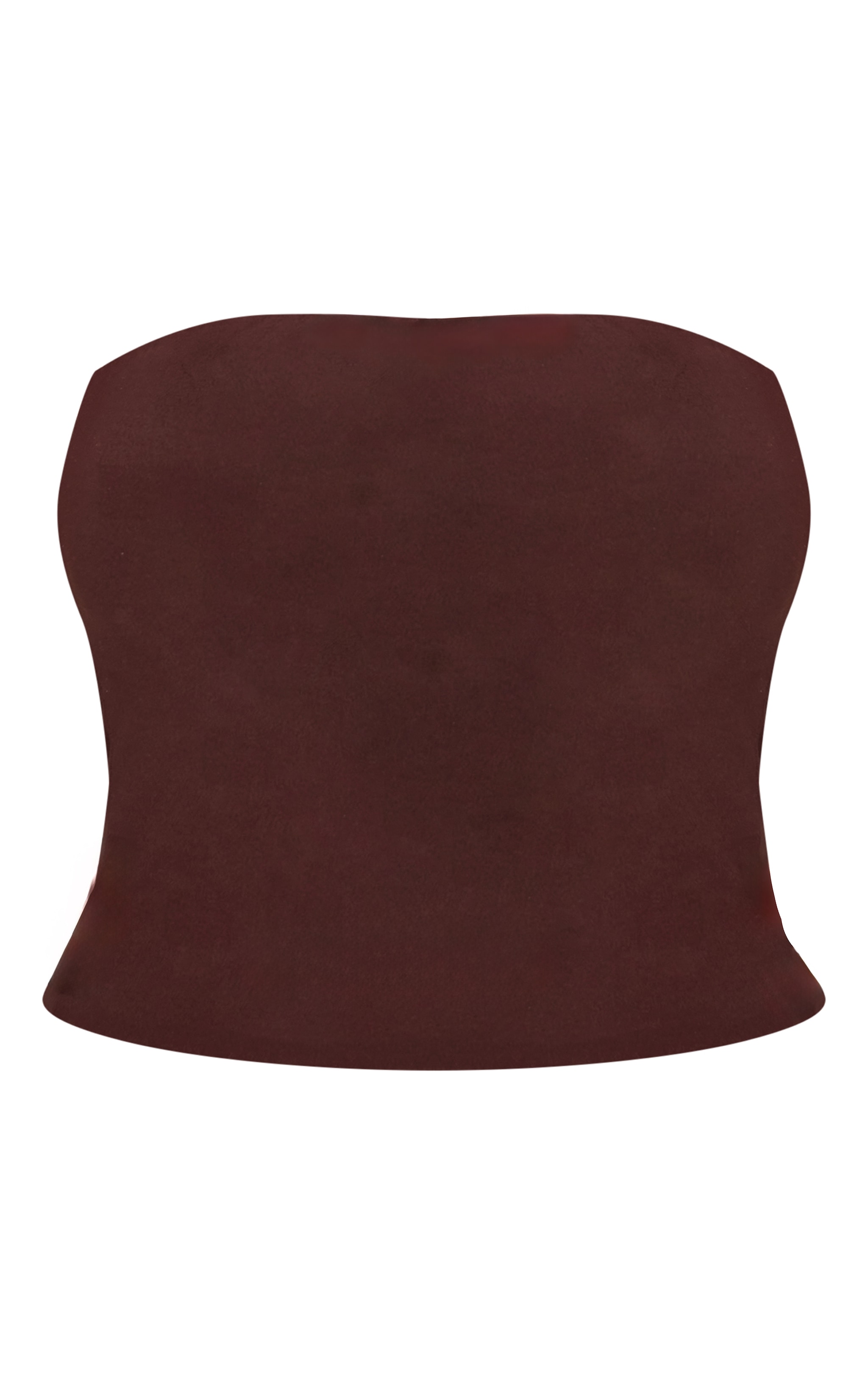 Shape Chocolate Double Layered Bandeau Top image 5
