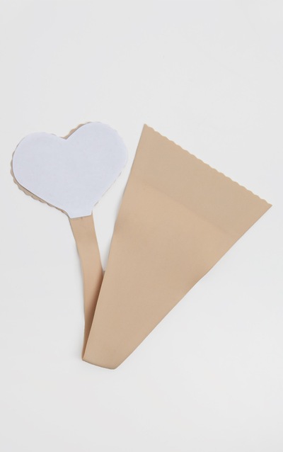 Clubs black stick on winged u plunge bra holders out vintage