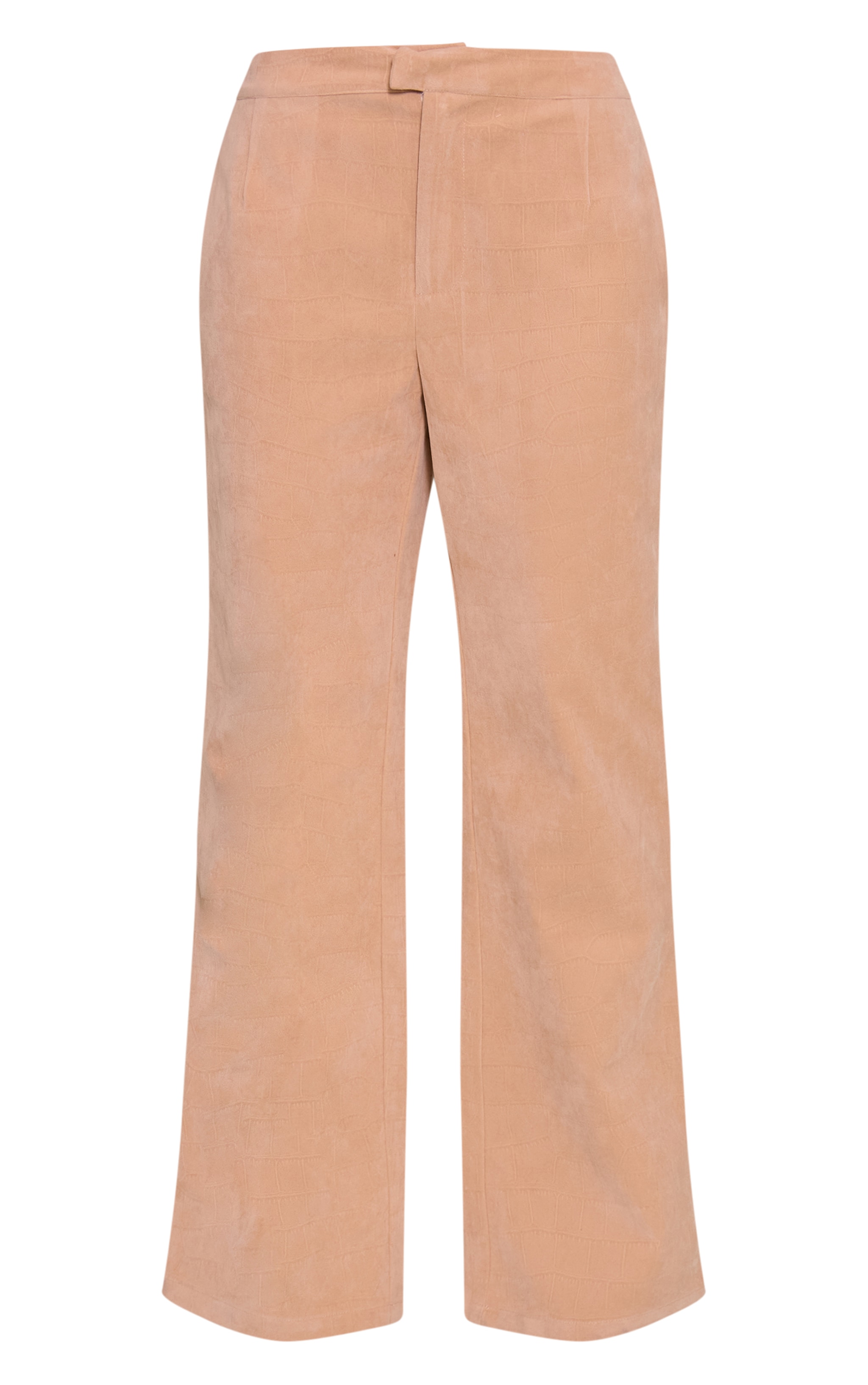 Stone Croc Embossed Mid Rise Pants image 5