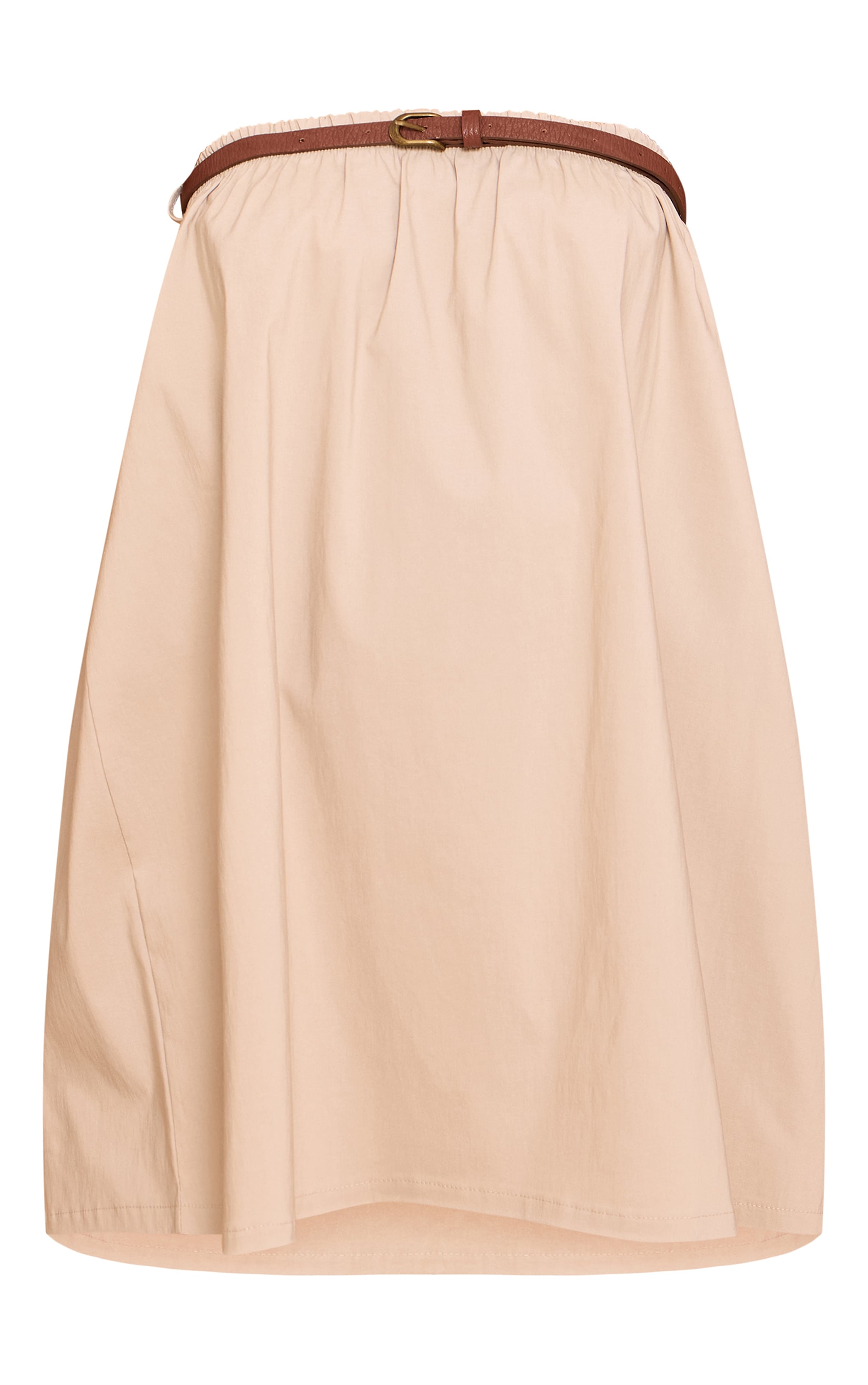 Stone Belted Bandeau Puffball Dress image 5