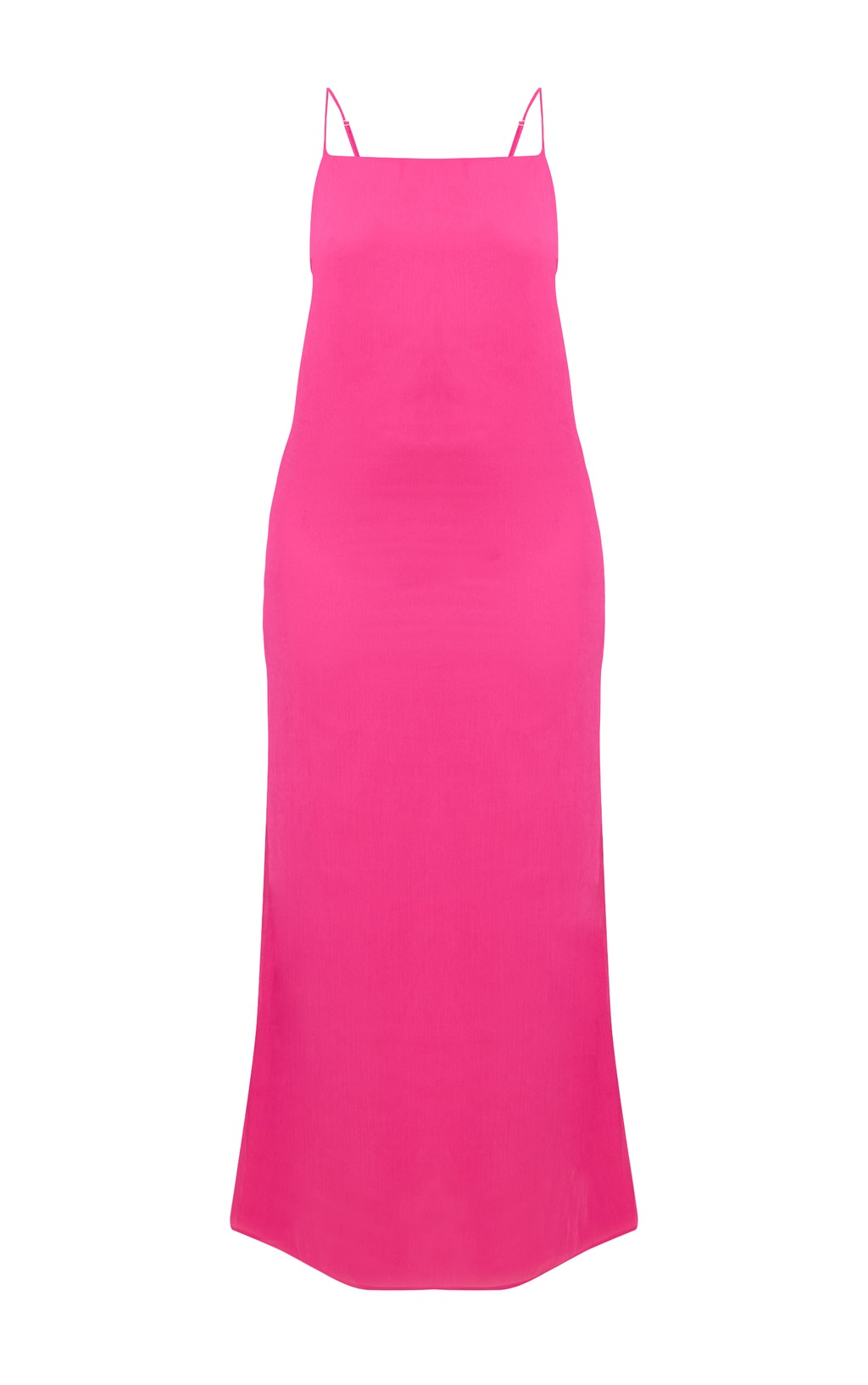 Chiavari Waist Drape Maxi Dress Pink