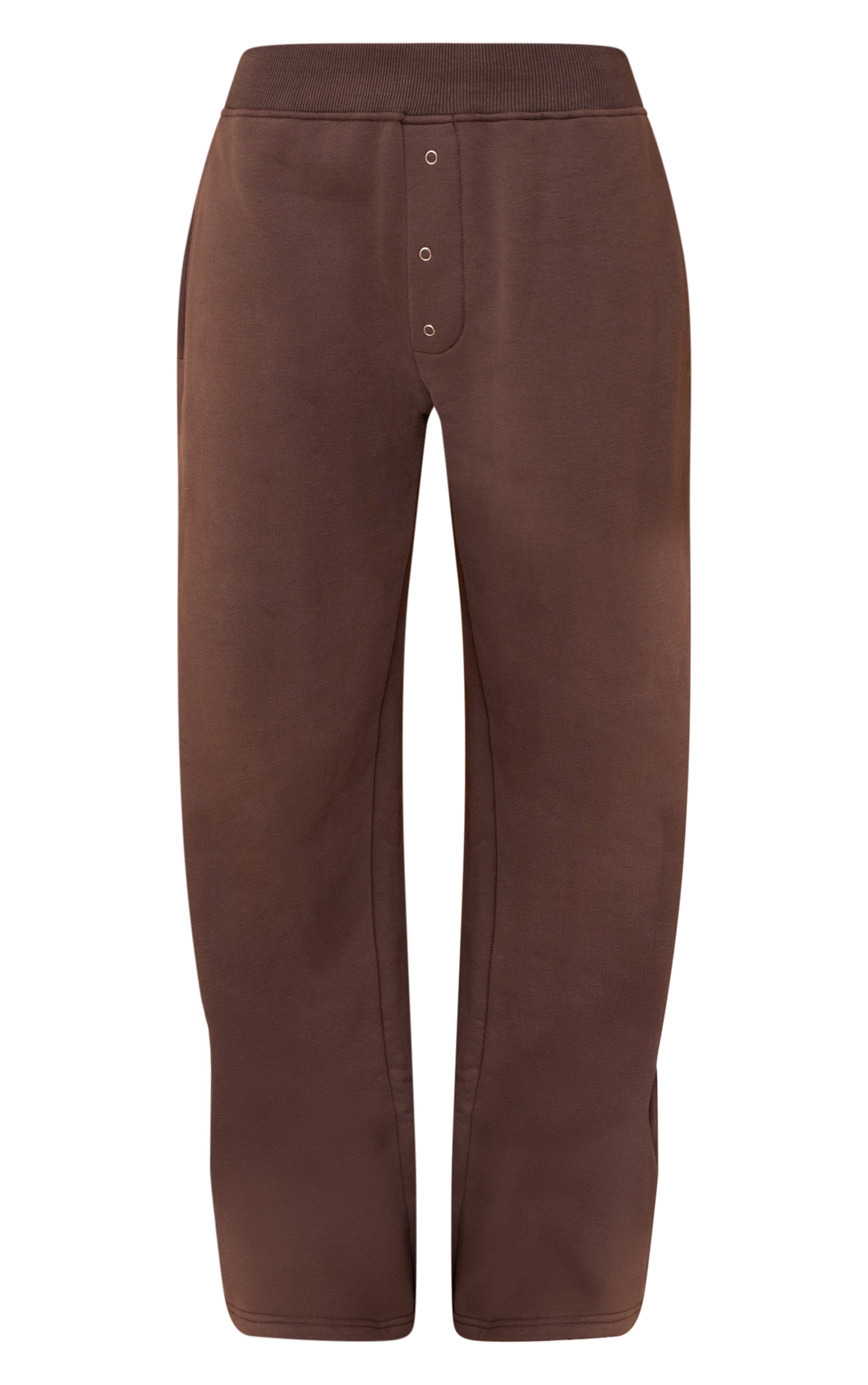 Charcoal Grey High Waist Straight Leg Sweatpants image 5