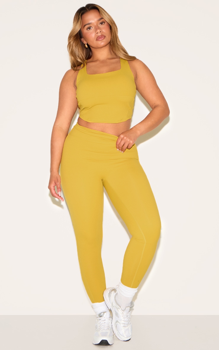 Shape Olive Active Cupped Seam Detail Sports Bra image 3