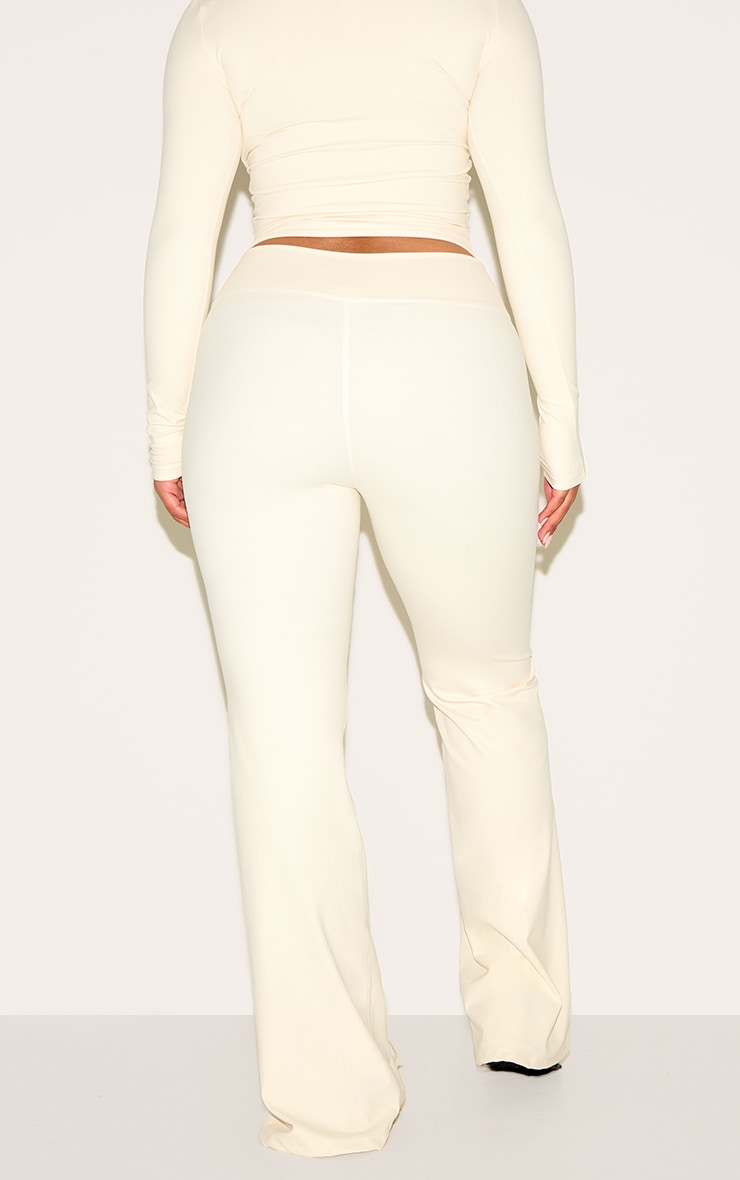 Shape Bone Sculpt Active V Waist Split Front Flare Pants image 3