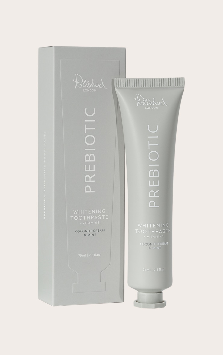 Polished London Dentifrice Blanchissant Prébiotique Crème de Coco & Menthe Parfum 75ml image 1