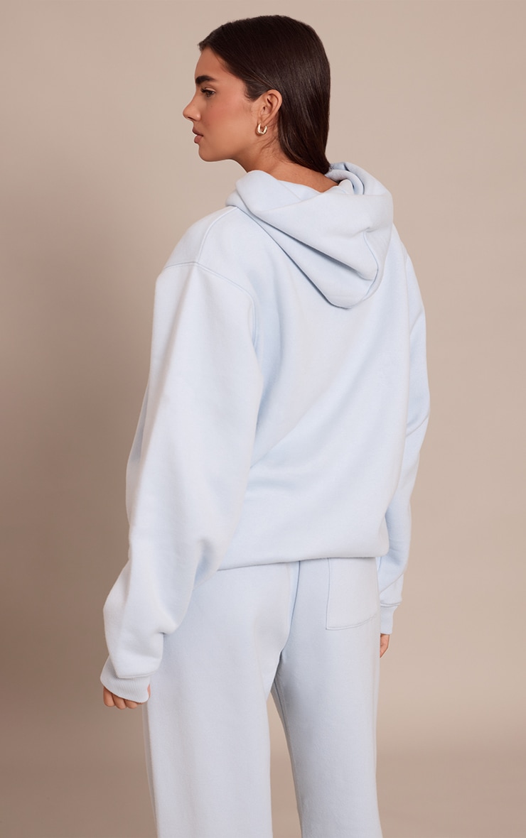 Light Blue PLT Sports Club Pullover Hoodie image 2