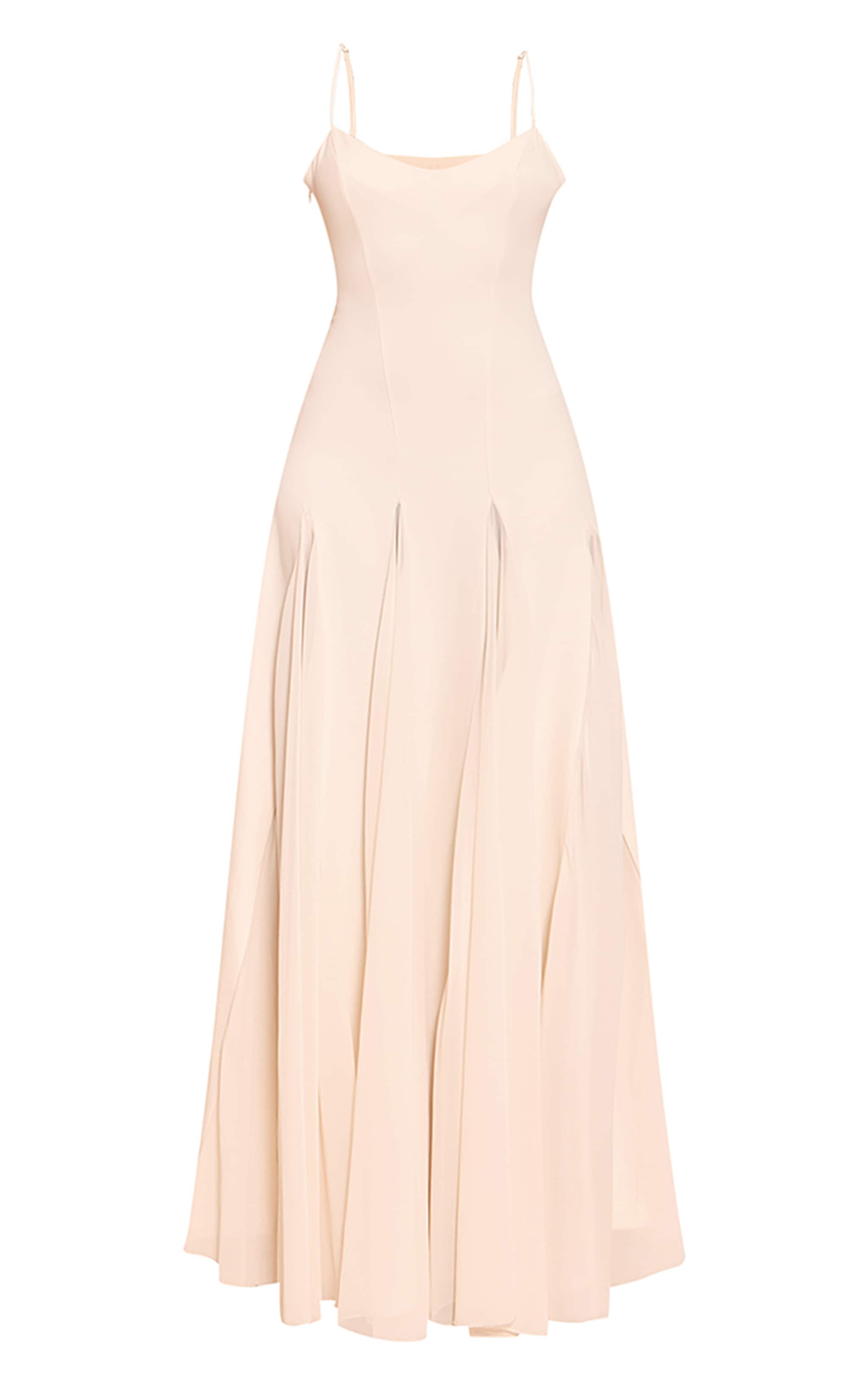 Cream Strappy Maxi Dress image 5