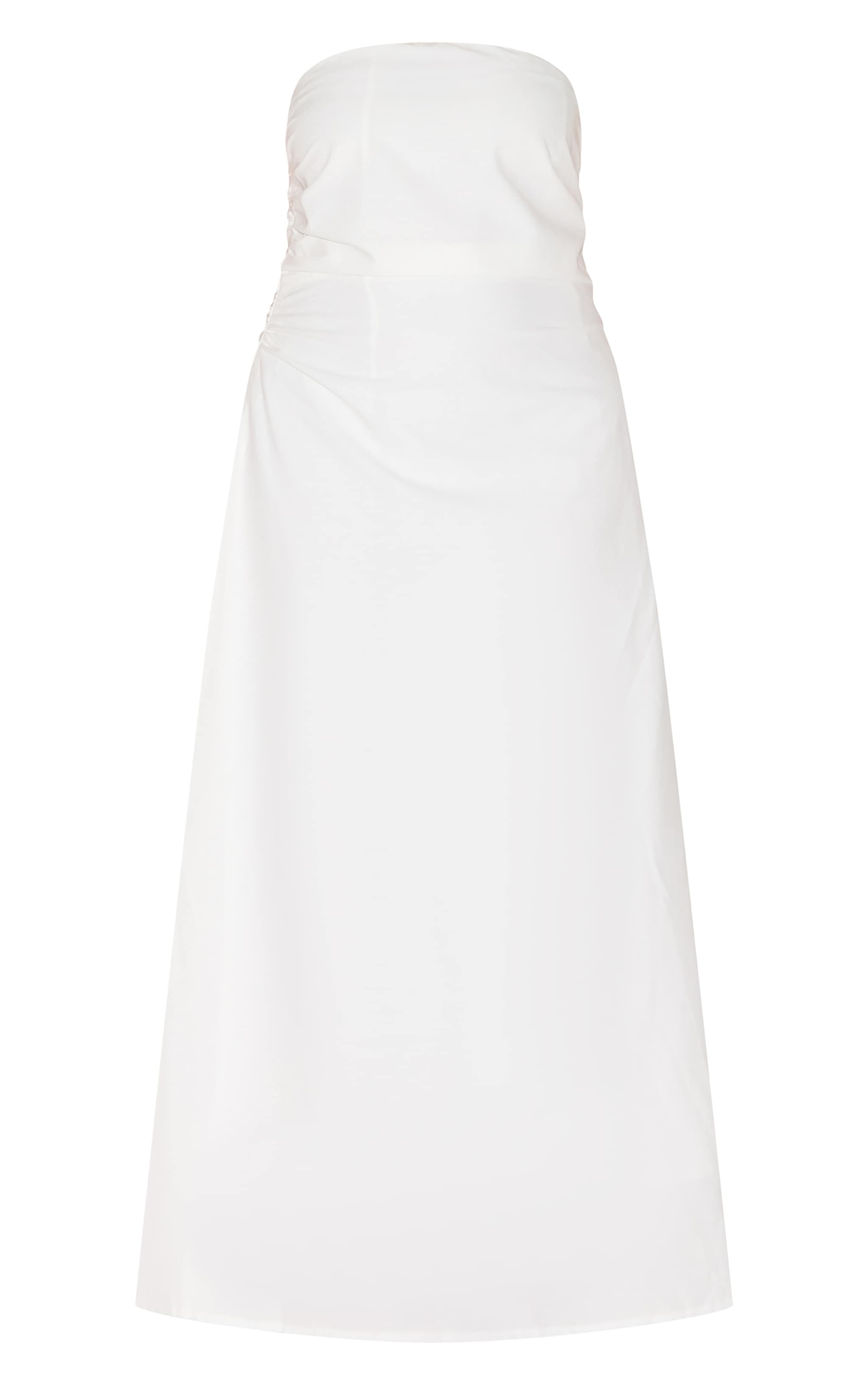 Plus Robe bustier longue blanche image 5