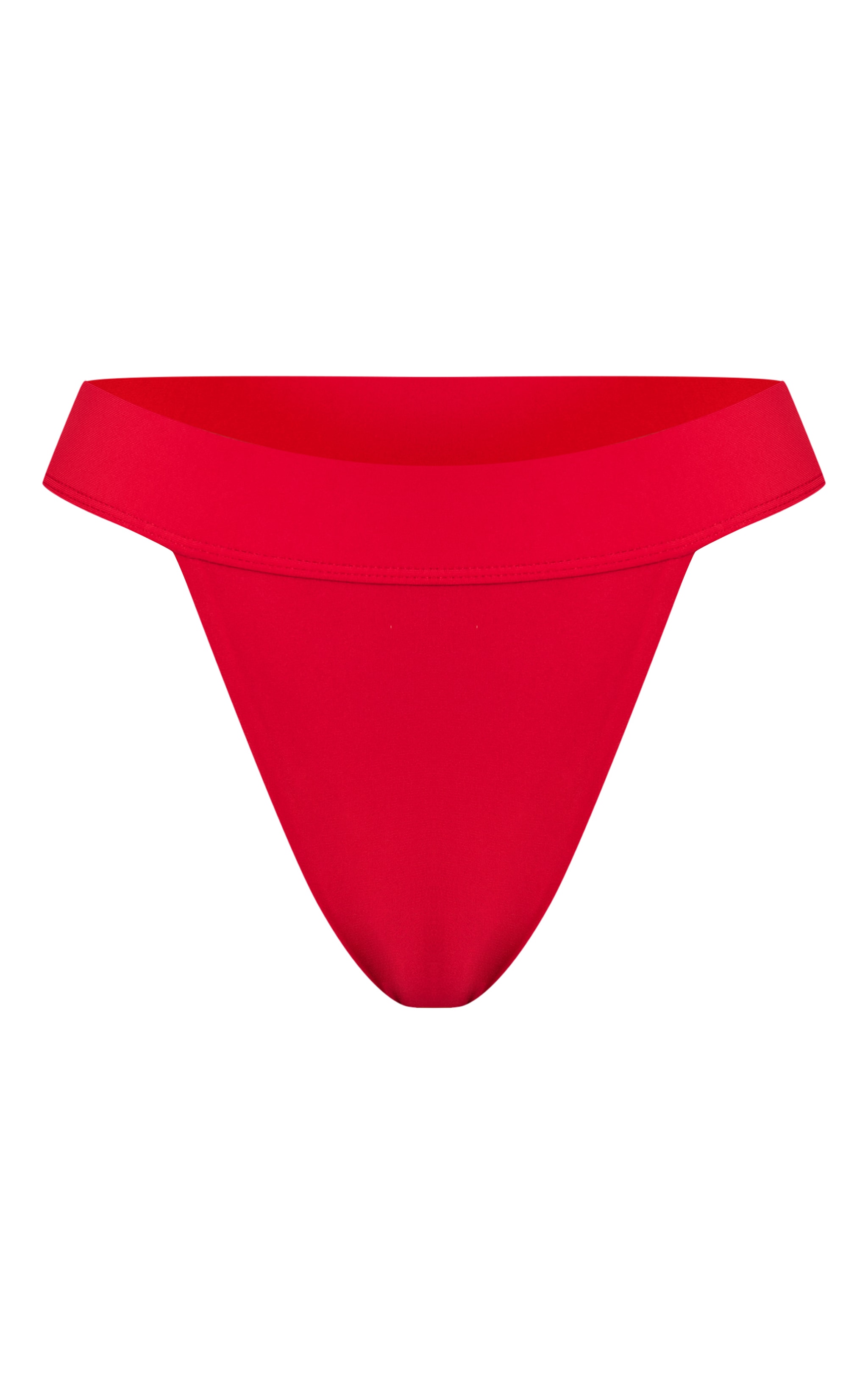 Red Mix & Match Brazilian Bikini Bottoms image 5