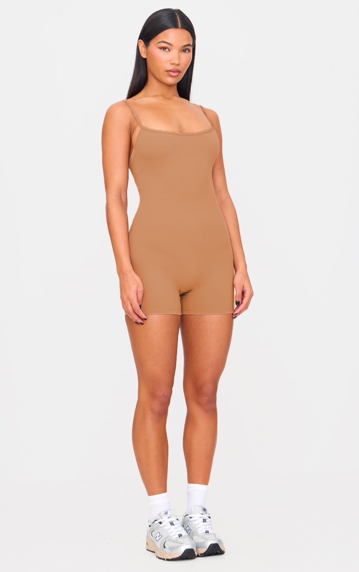 Clay Sculpt Sleeveless Short Unitard image 3