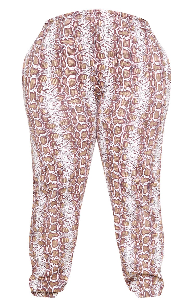 Snakeskin sweatpants shop