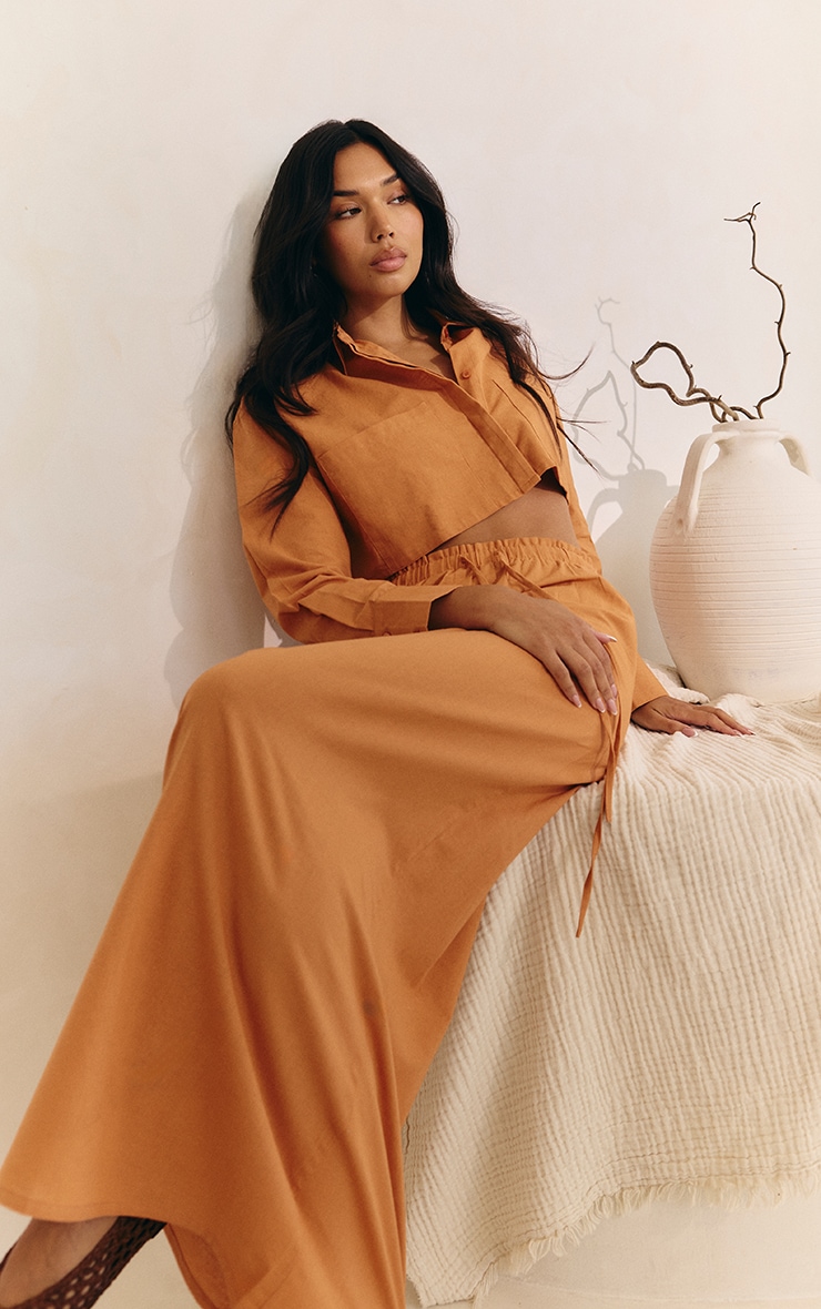  Apricot Long Sleeve Shirt image 4