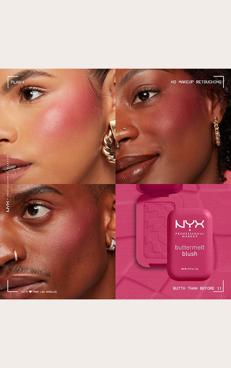 NYX PMU Buttermelt Blush - Butta Than Before image 4