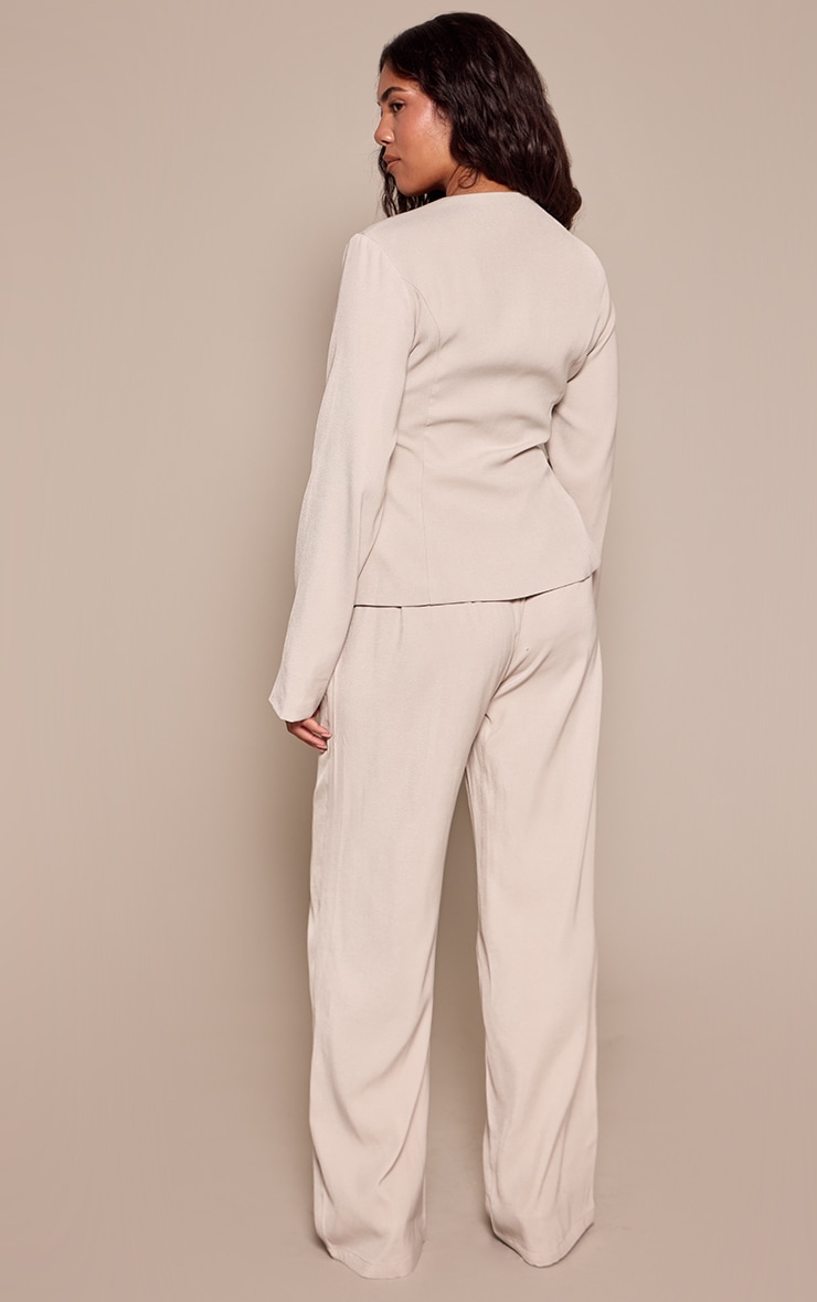 Shape Stone Seam Detail Wide Leg Pants image 3