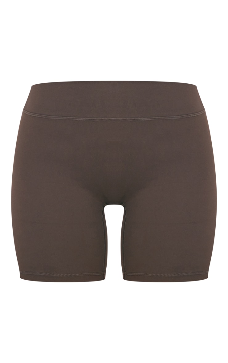 Espresso Ultimate Sculpt High Waist Gym Shorts image 6