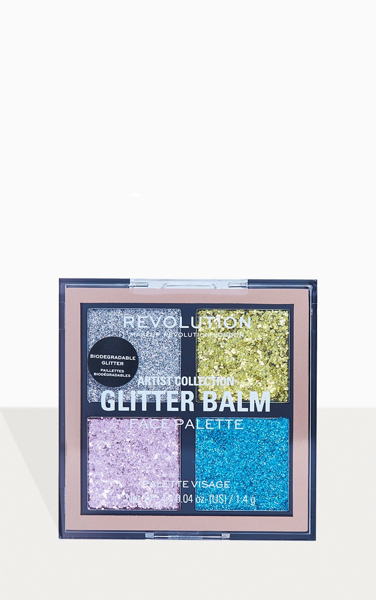 Makeup Revolution Artist Collection Glitter Balm Face Paint Palette image 3