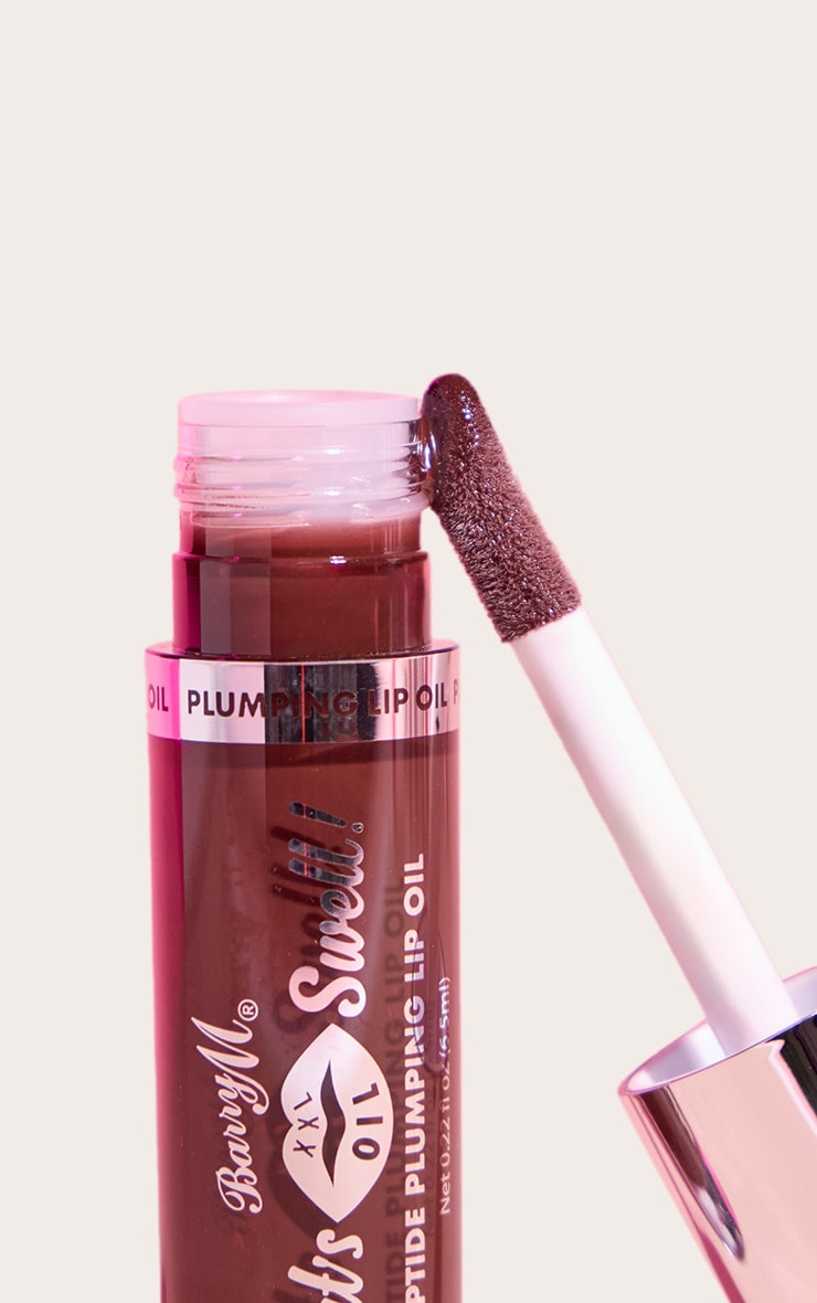 Barry M That's Swell! Peptide Plumping Lip Oil - Hazelnut Haze image 3