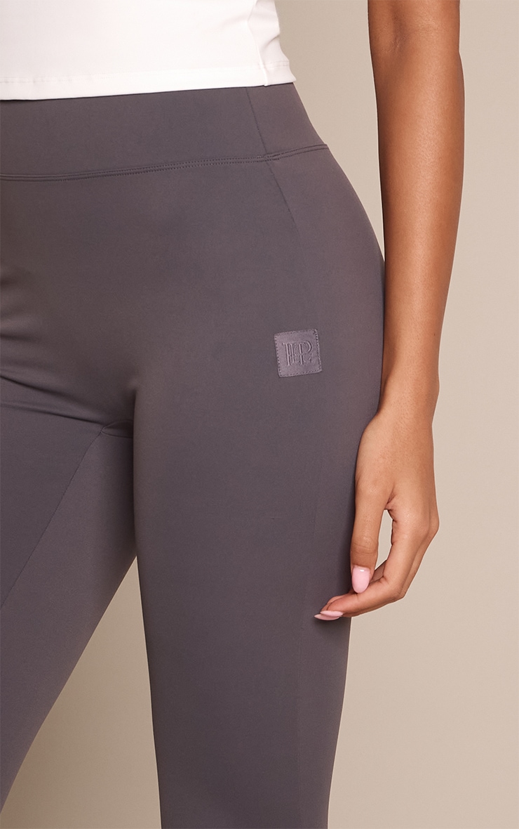 Tall Charcoal PLT Tab Sculpt High Waist Gym Legging image 4