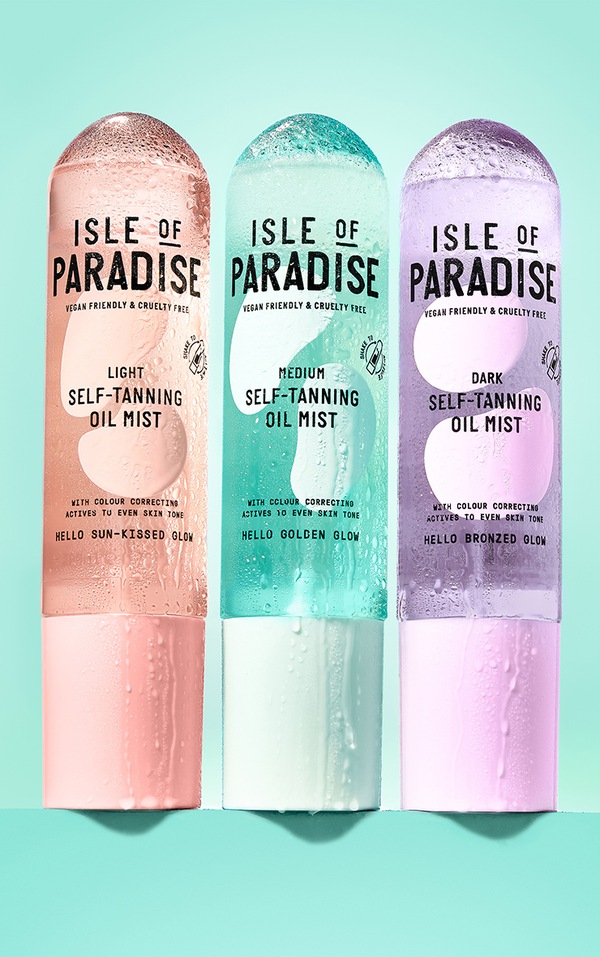 Isle Of Paradise SelfTanning Oil Mist Medium PrettyLittleThing