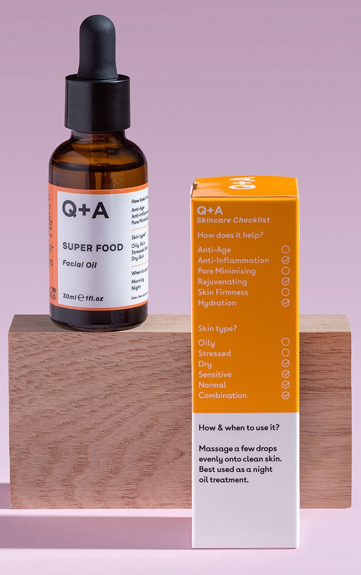 Q+A Super Food Facial Oil 30ml
