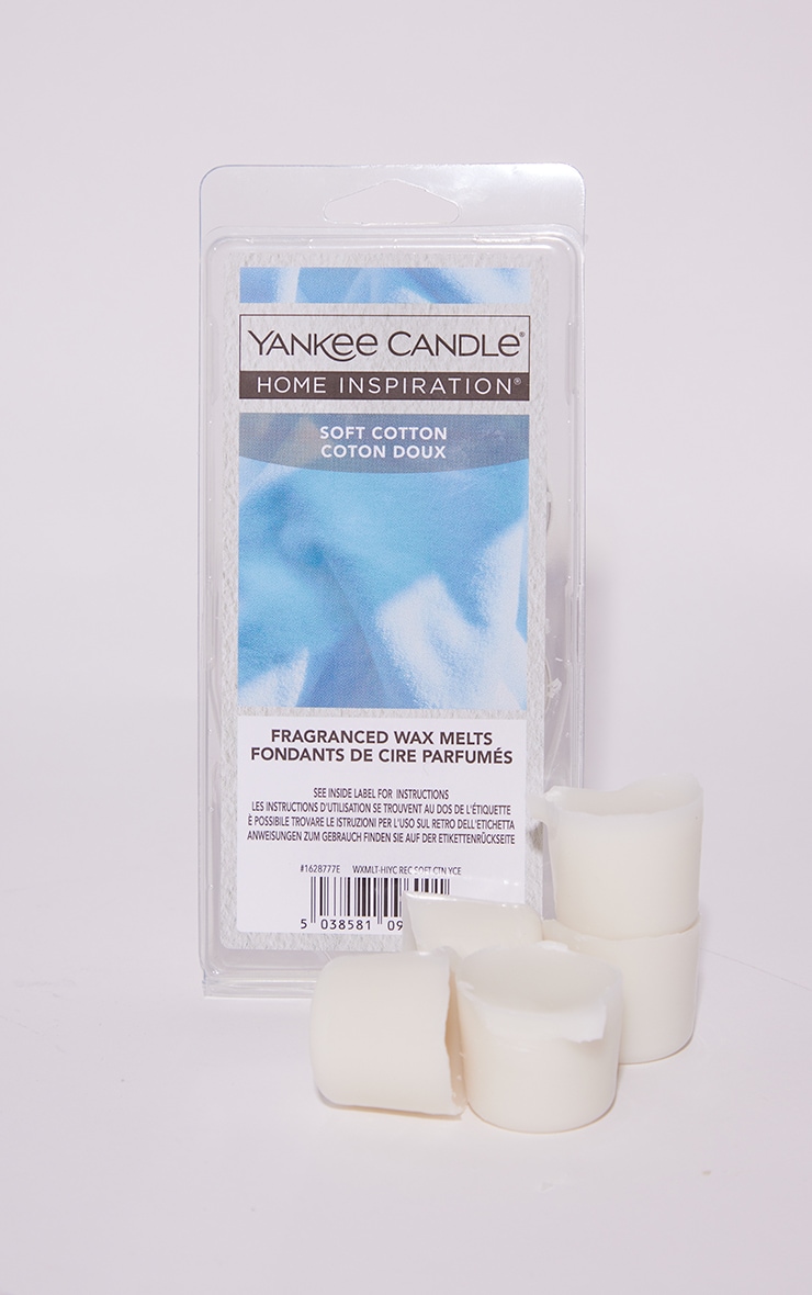 Yankee Candle Fondants de cire parfumés Home Inspiration Soft Cotton image 2