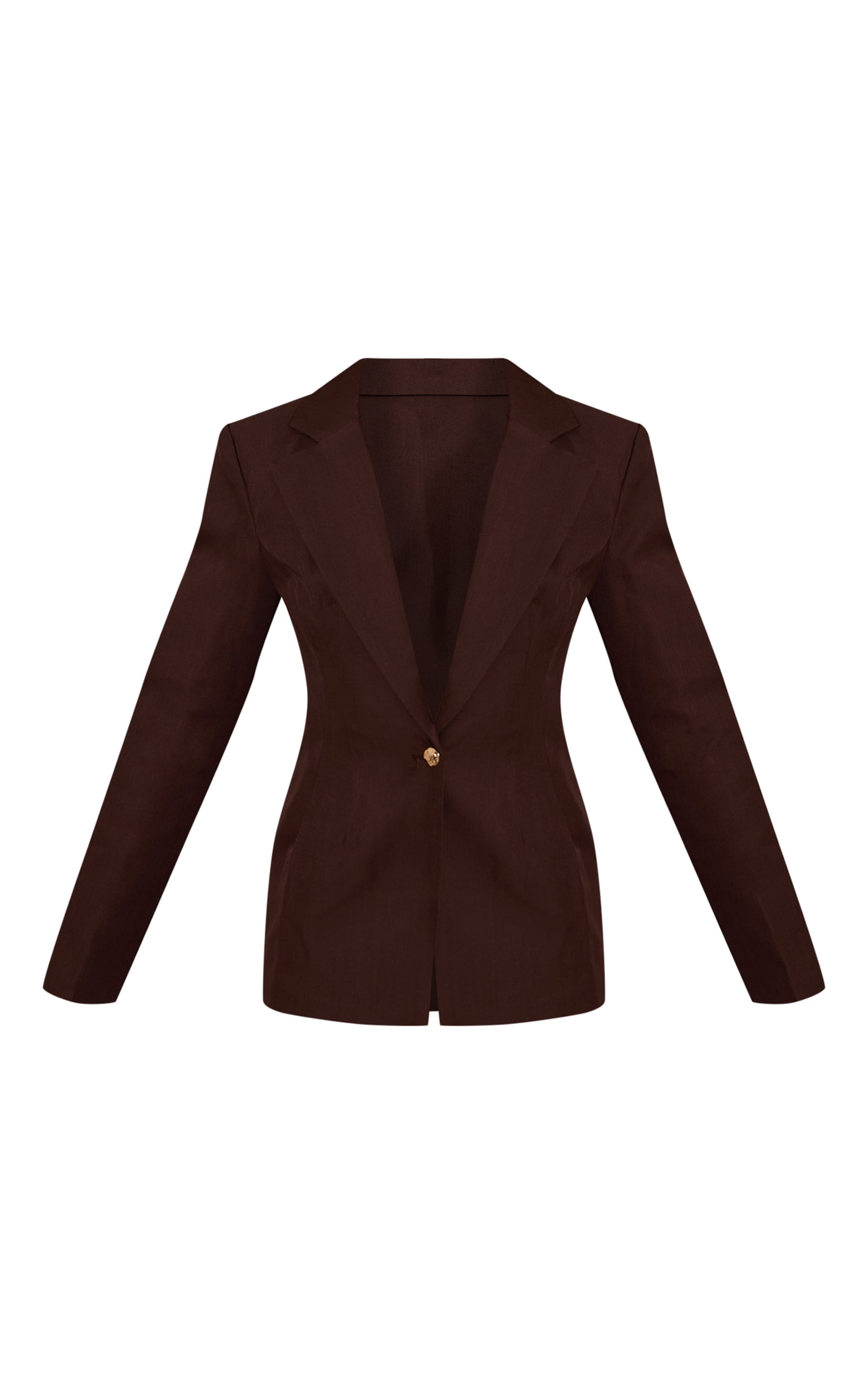 Chocolate Cinch Hip Blazer image 5