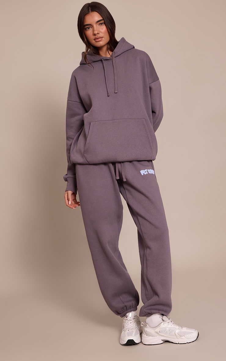 Charcoal PLT Studio Print Cuffed Sweatpants