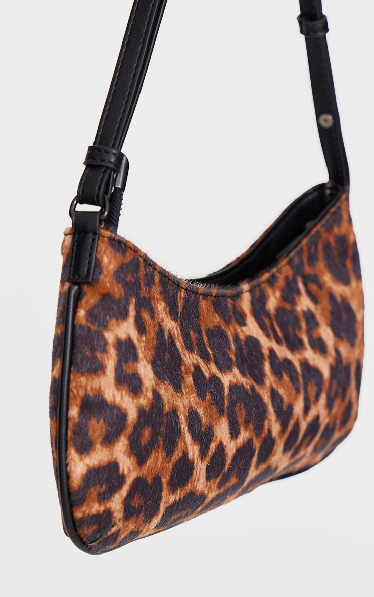 Leopard Print Slim Shoulder Bag image 4