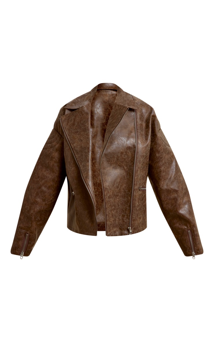 thumbnail image 2 of Men's Distressed Denim Biker Jacket With Embroidery & Fringe - Black Streetwear Coat 2 of 12