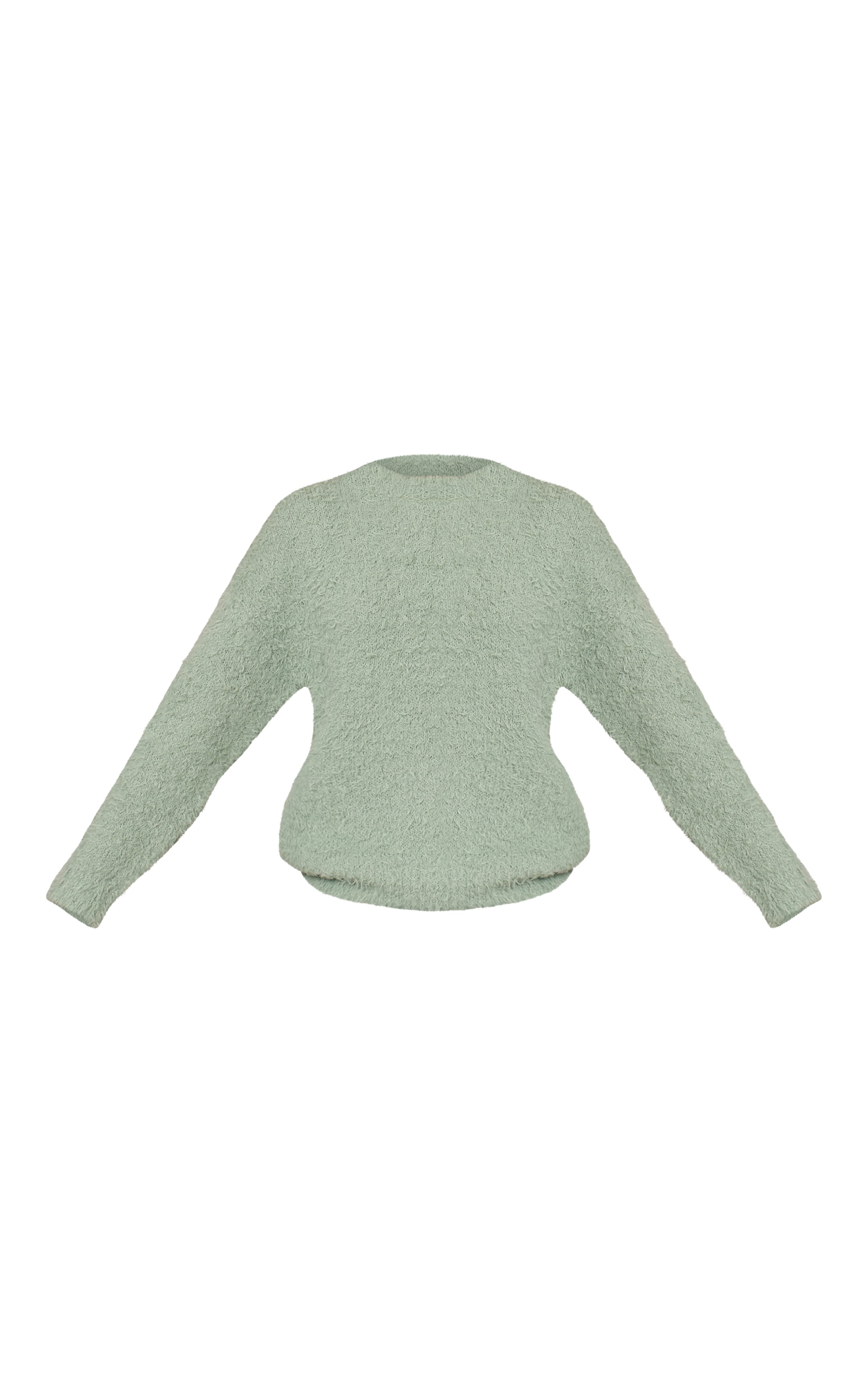Mint Teddy Knit Oversized Sweater image 5