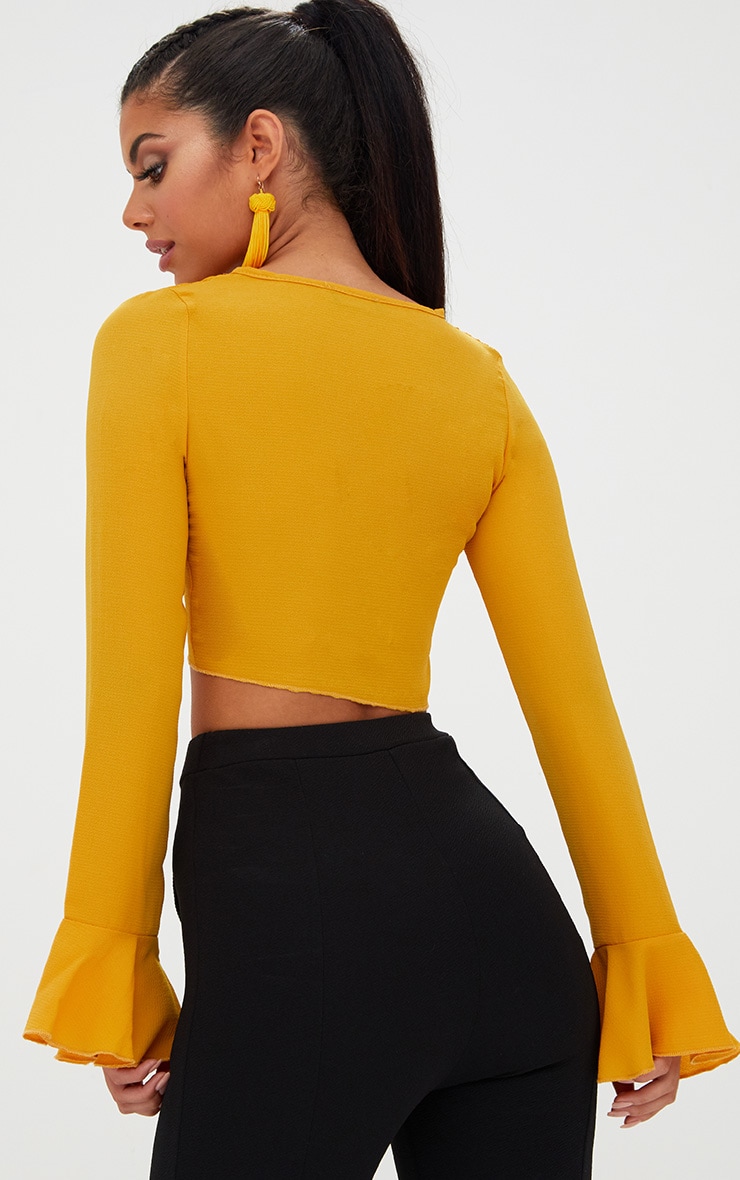 pretty little thing yellow top