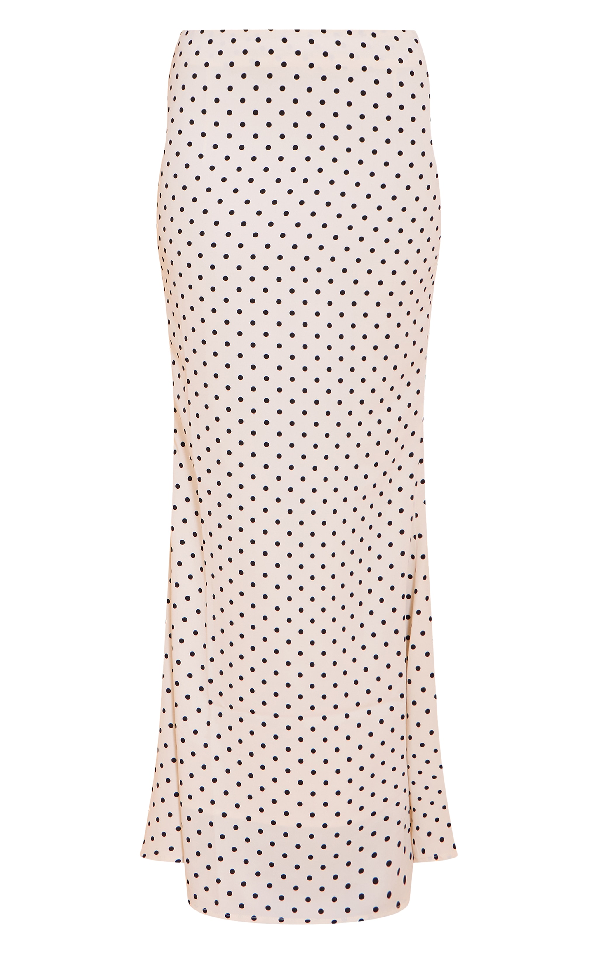 【PORTERNA】Raygle Dot Mid Length Skirt White Polka Dot Mid Rise Fishtail Maxi Skirt | Co-ords | PLT IRE