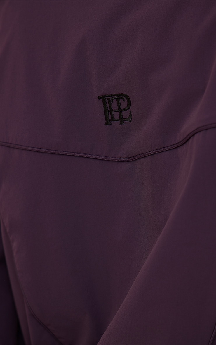 Plum Shell Piping Track Jacket image 4