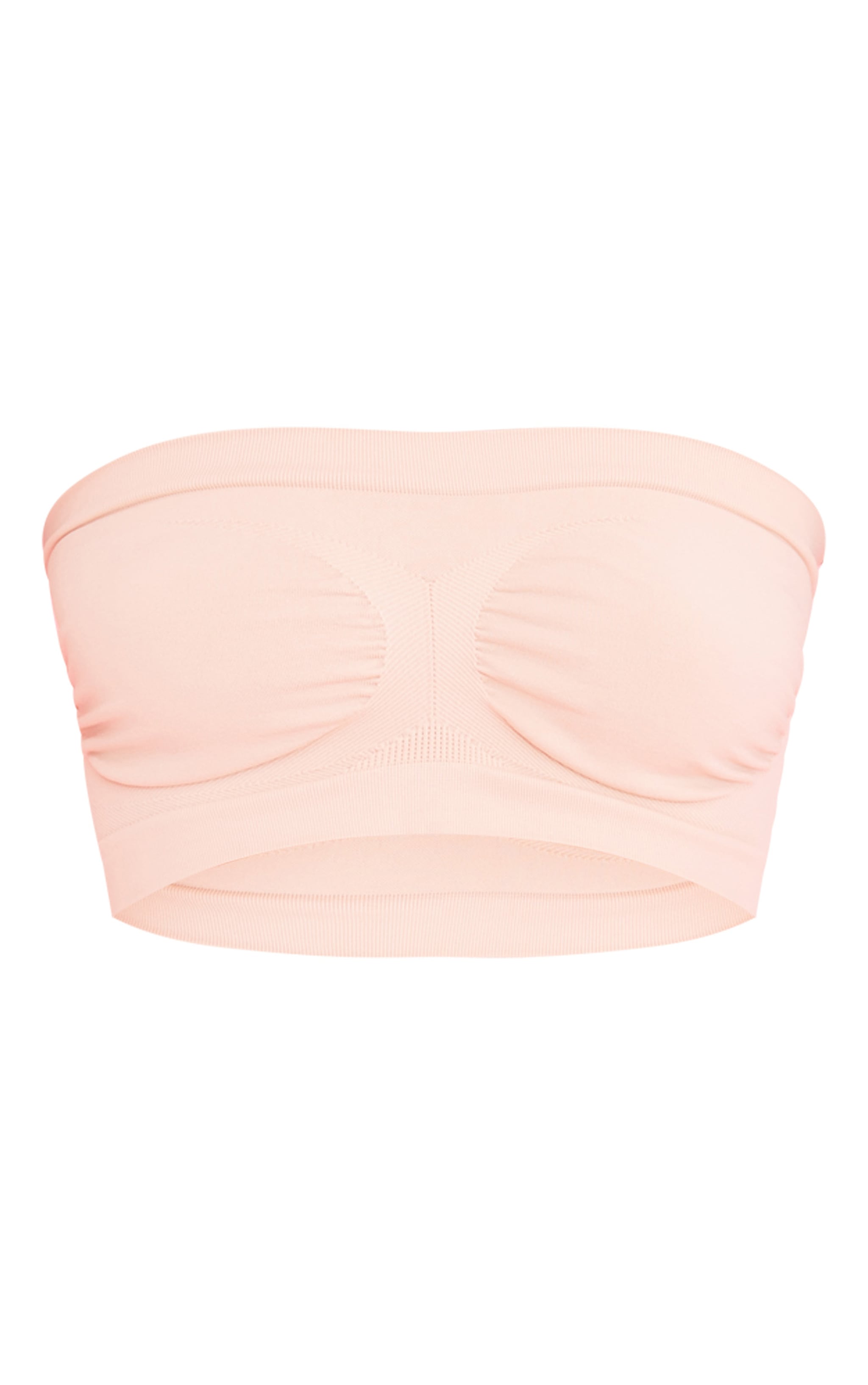 Nude Bandeau Seamless Bra image 5