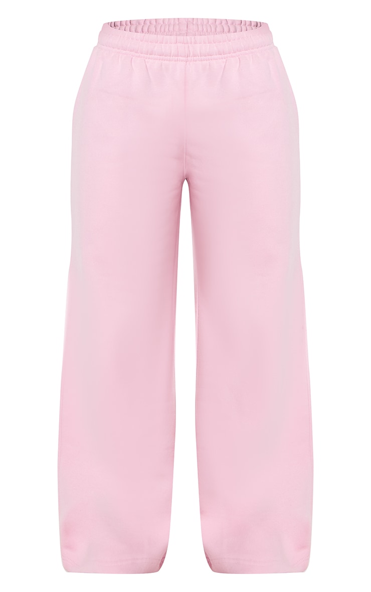 Petite Baby Pink Straight Leg Sweatpants image 5