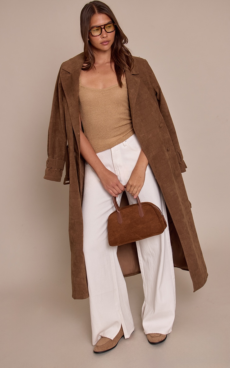 Sand Towelling Fine Knit Cami Top image 3