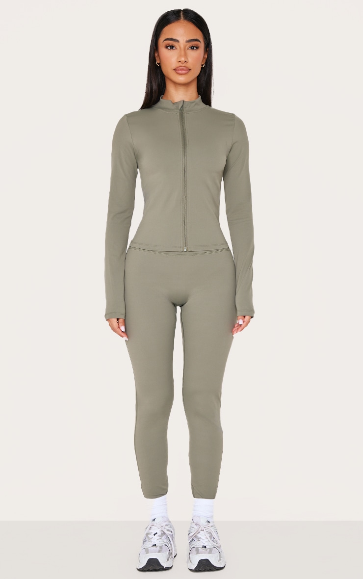 Petite Olive Basic Sculpt Jacket image 3