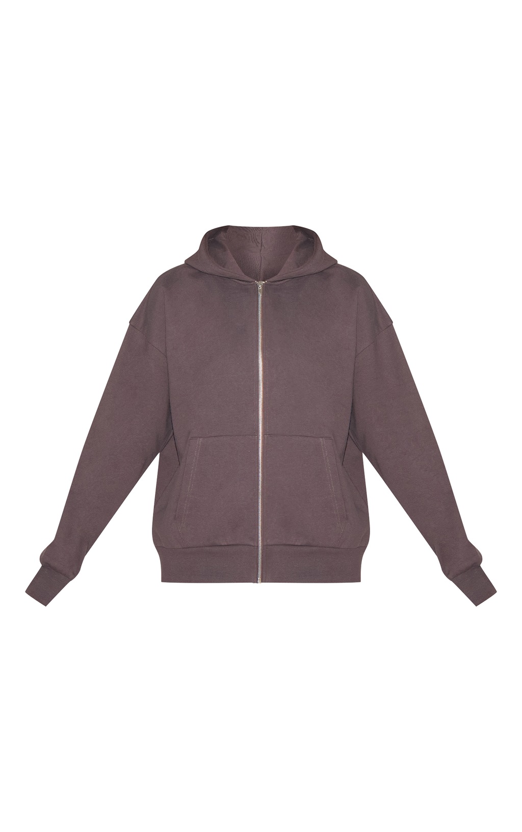 MID-WEIGHT HOODIE JACKET - CHARCOAL - 1XL