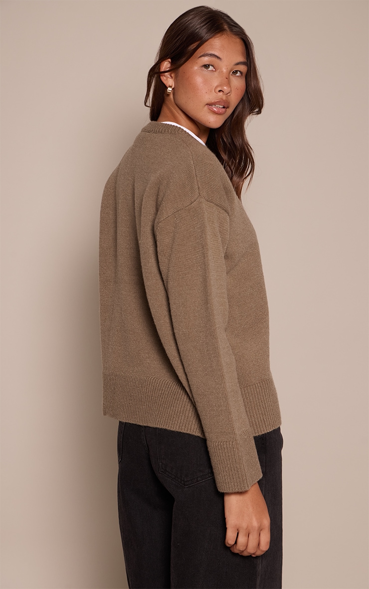 Pistachio Asymmetric Button Down Cardigan  image 2