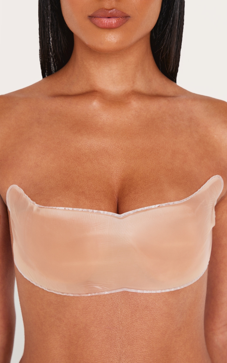 Stick On Winged Black Bra image 4