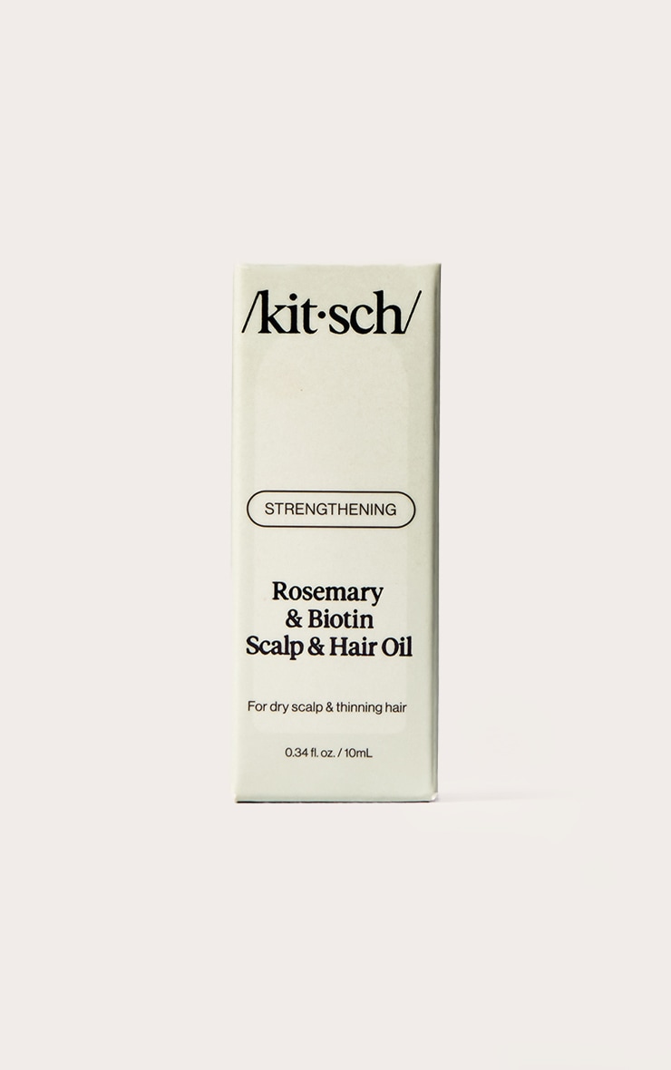 Kitsch Strengthening Scalp & Hair Oil With Rosemary & Biotin 10ml image 3